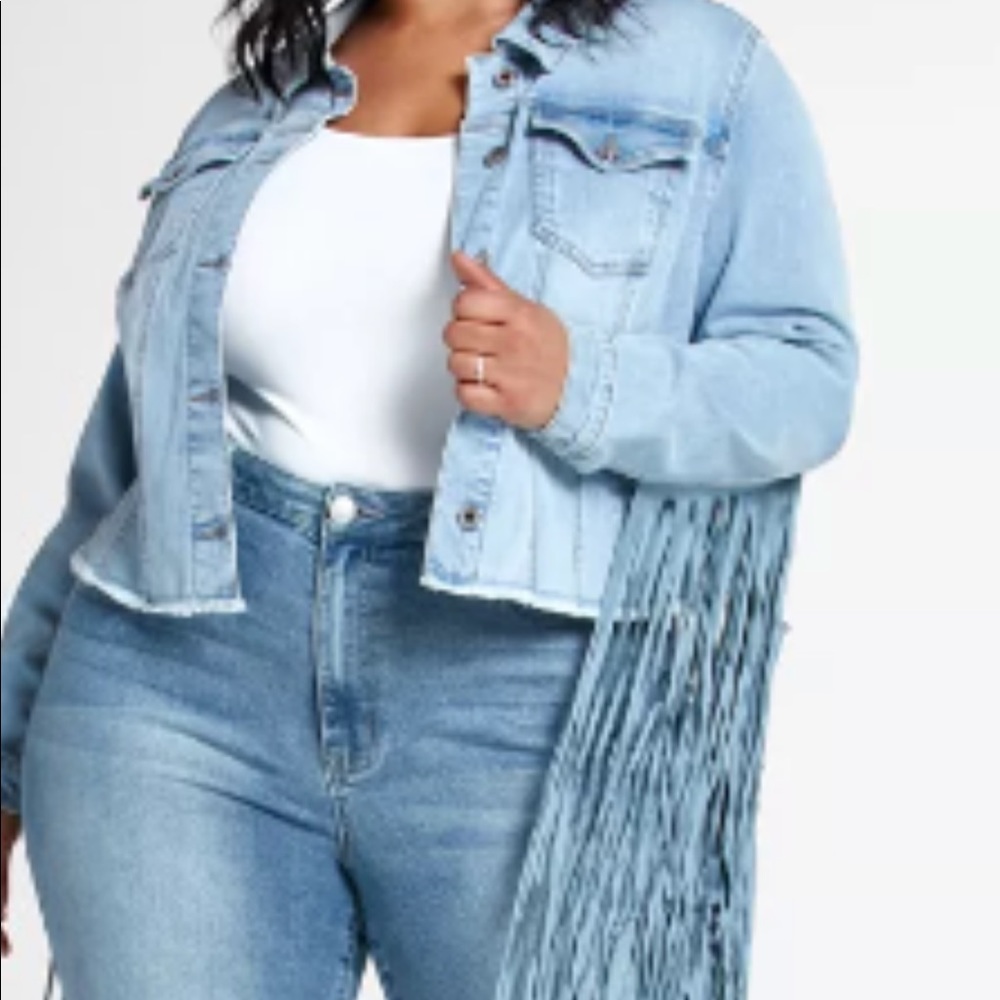 Women’s Plus size denim jacket NWT